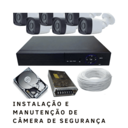 INSTALAÇÃO E MANUTENÇÃO DE CÂMERA DE SEGURANÇA