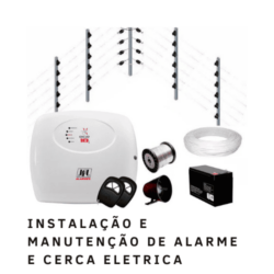 INSTALAÇÃO E MANUTENÇÃO DE ALARME E CERCA ELETRICA